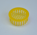 ROUND YELLOW PLASTIC QUEEN CAGE