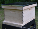 BEEHIVE SET - 1 DEEP – UNASSEMBLED – INCLUDES ASSEMBLED FRAMES AND FOUNDATIONS