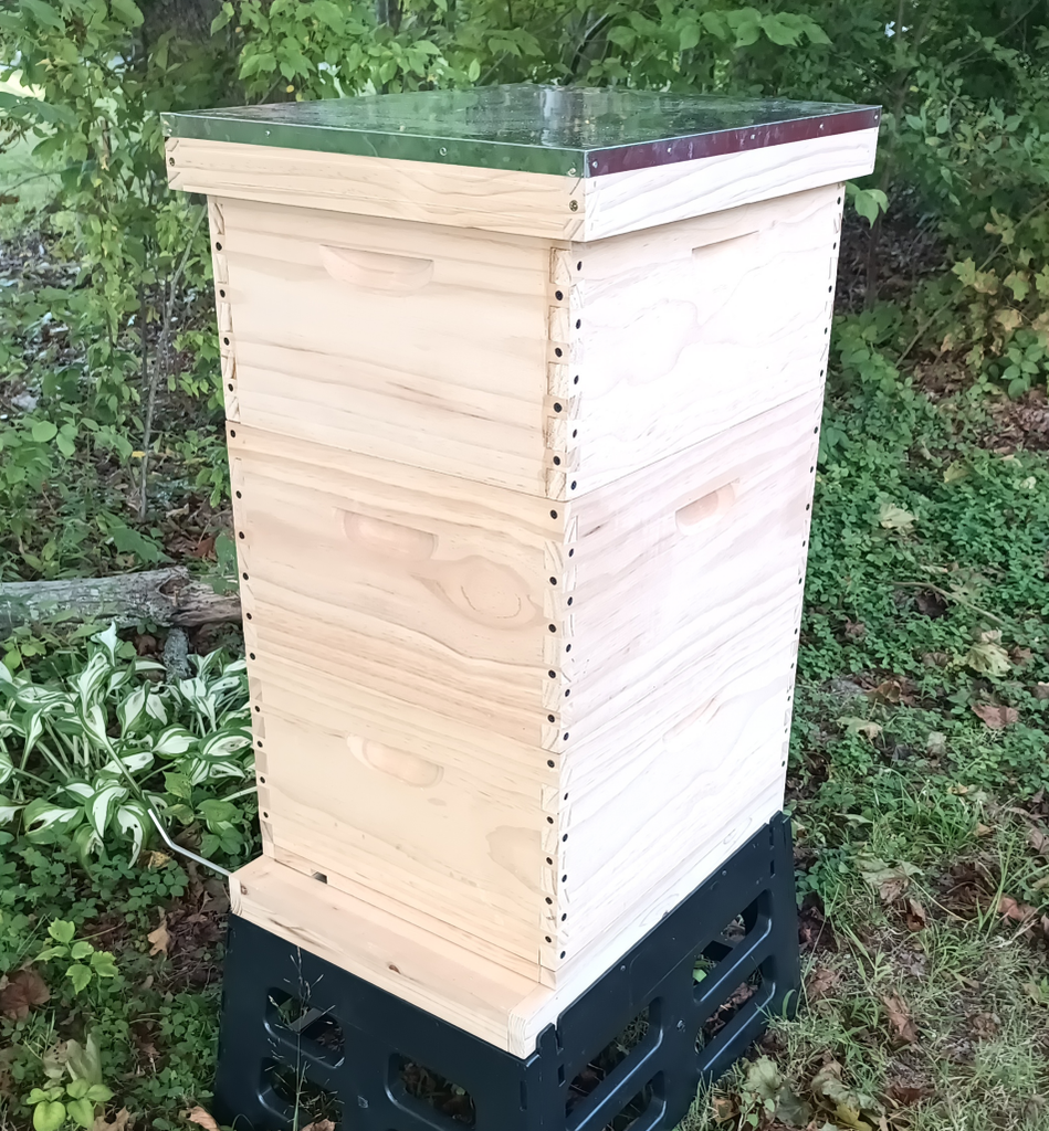 BEEHIVE SET - 3 DEEP – ASSEMBLED – NO FRAME