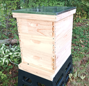 BEEHIVE SET - 3 MEDIUM – ASSEMBLED – INCLUDES ASSEMBLED FRAMES AND FOUNDATIONS