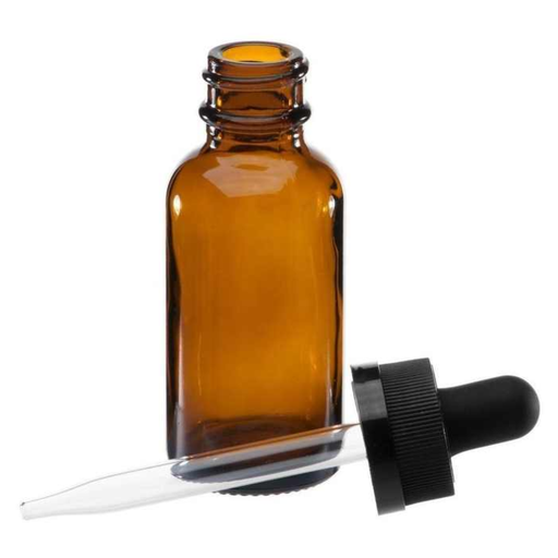 [A0510] 30ML EMPTY DARK GLASS BOTTLE WITH SQUEEZE BULB FOR PROPOLIS