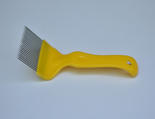[A0745] YELLOW UNCAPPING FORK