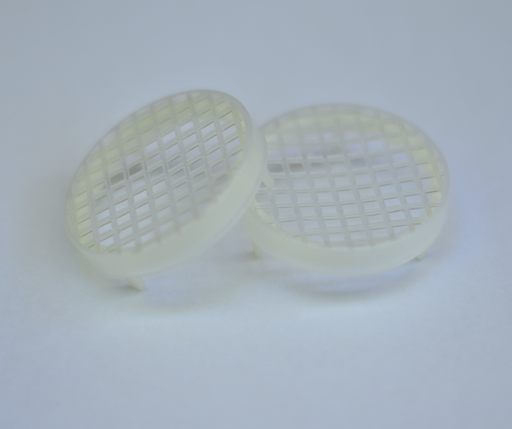[A0807] ROUND WHITE PLASTIC QUEEN CAGE