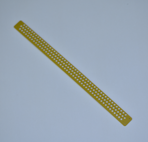 [A1055] POLLEN COLLECTOR YELLOW PLASTIC STRIP
