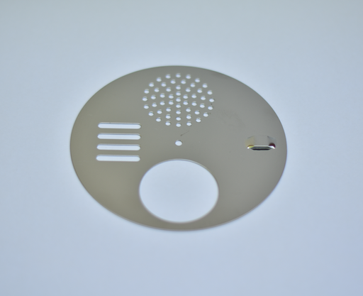 [A1100] LARGE STAINLESS STEEL BEEHIVE ENTRY DISC