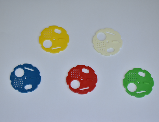 [A1103] LARGE DENTED PLASTIC BEEHIVE ENTRY DISC – FOR PLASTIC NUC BOX 
