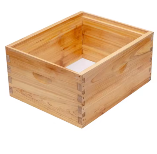 [A1590] DEEP BOX – ASSEMBLED – DIPPED IN WAX